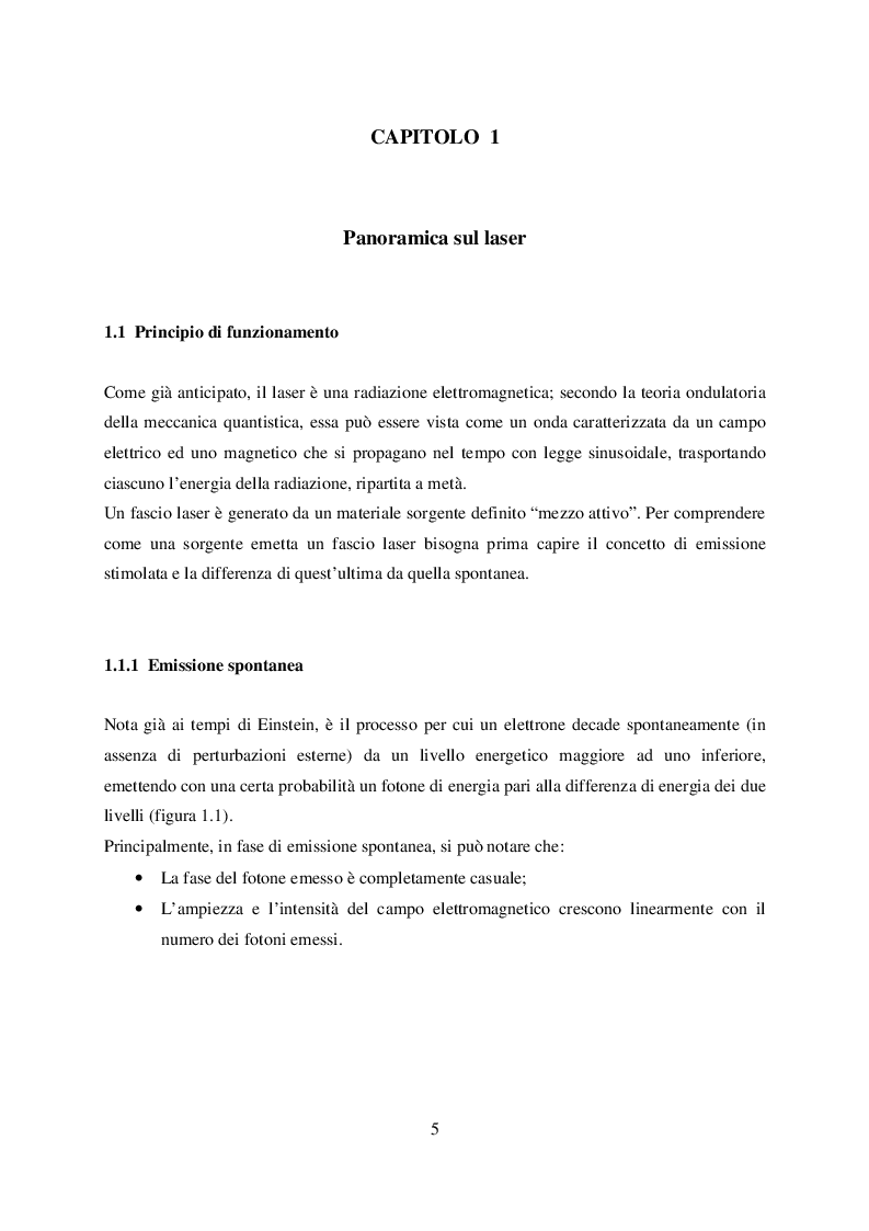 Anteprima della tesi: Microtaglio di lamiere sottili con laser al femtosecondo, Pagina 6