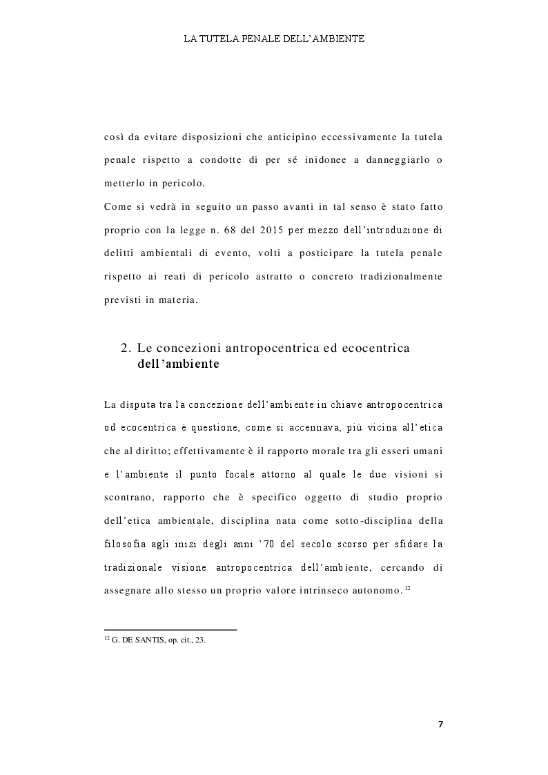 Anteprima della tesi: Il delitto di inquinamento ambientale, Pagina 8