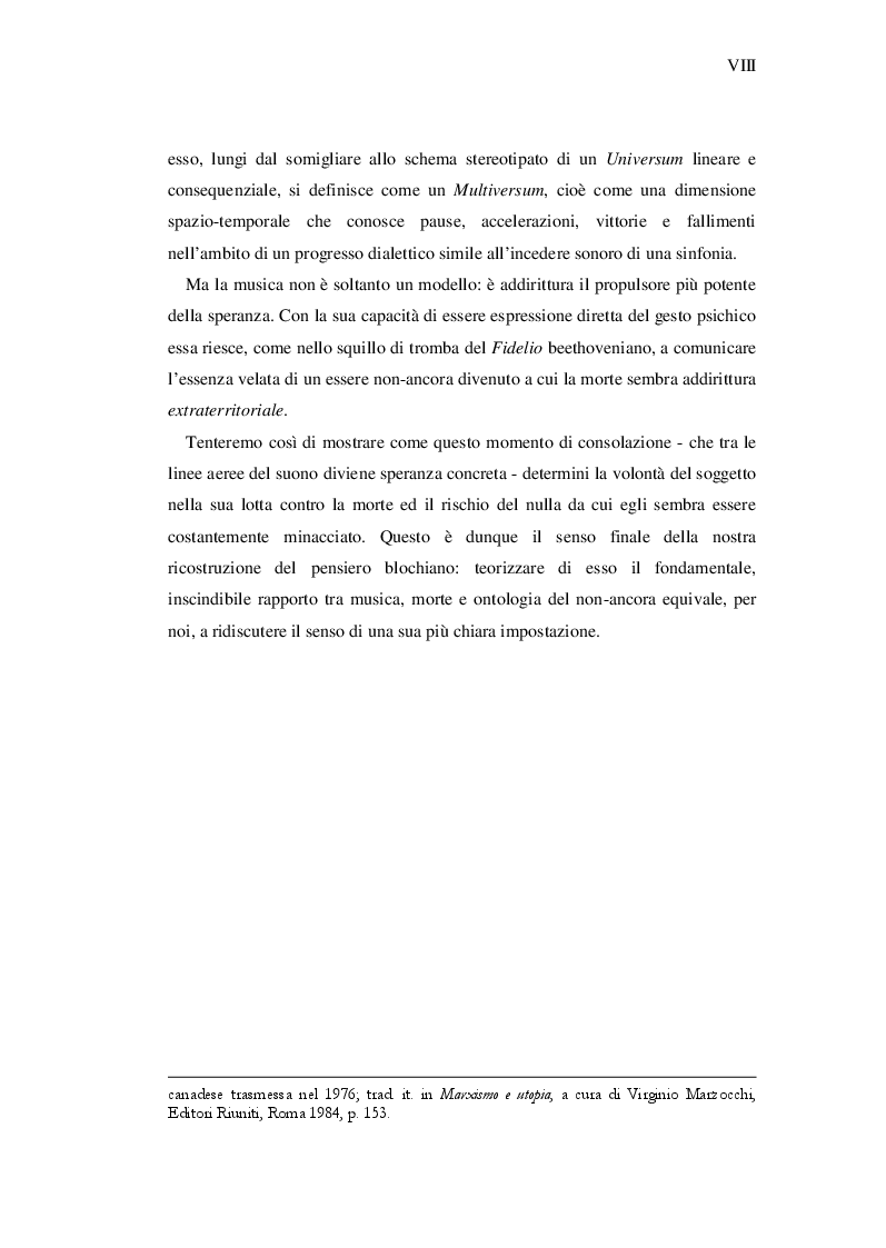Anteprima della tesi: Ernst Bloch: Musica e Ontologia del non-ancora, Pagina 6