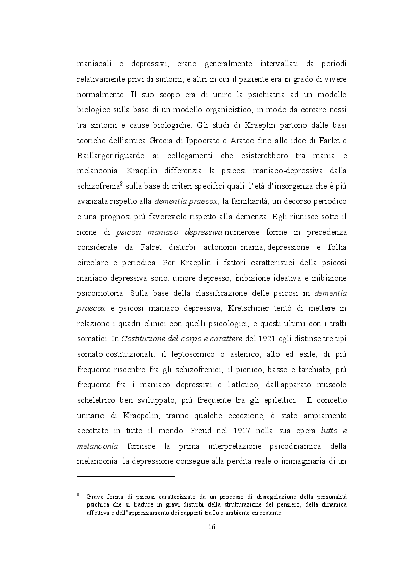 Estratto dalla tesi: Il disturbo bipolare in una prospettiva sistemica