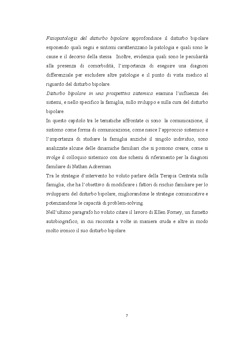Anteprima della tesi: Il disturbo bipolare in una prospettiva sistemica, Pagina 3