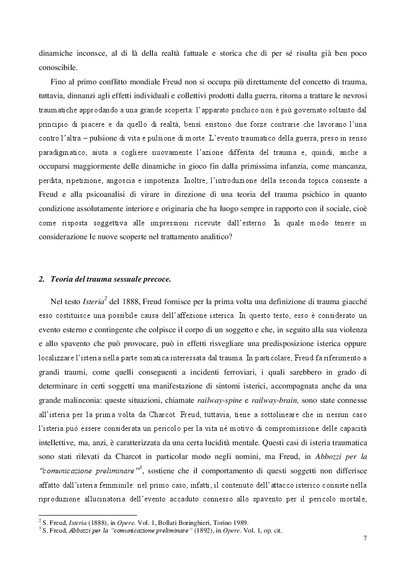 Anteprima della tesi: Traum(a), Pagina 5