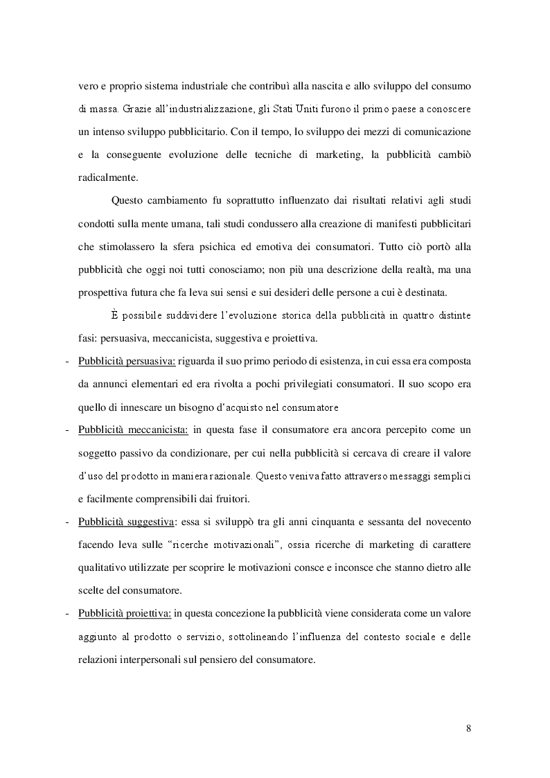 Anteprima della tesi: La pubblicità comparativa, Pagina 5