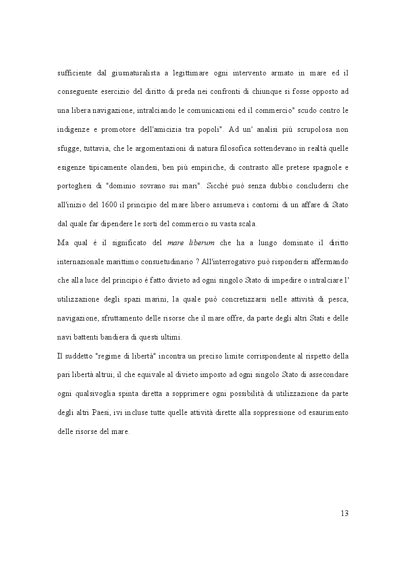 Anteprima della tesi: Il caso Marò ed il Diritto Internazionale del mare, Pagina 8