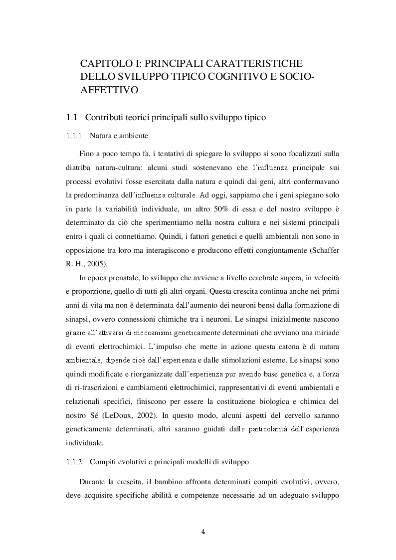Anteprima della tesi: Una valutazione globale dello sviluppo personale, sociale ed emotivo dei bambini prematuri attraverso le Scale Griffiths III, Pagina 5