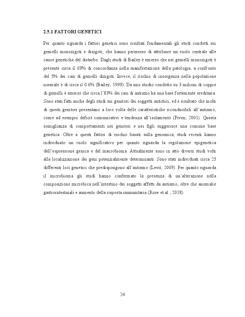Anteprima della tesi: Il ruolo dell'attività fisica nel miglioramento delle abilità sociali nei soggetti autistici, Pagina 5