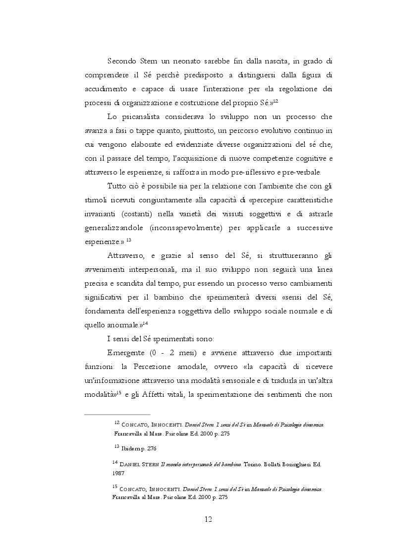 Anteprima della tesi: Teoria dell'attaccamento: nascita e spiegazione del disagio psichico, Pagina 11