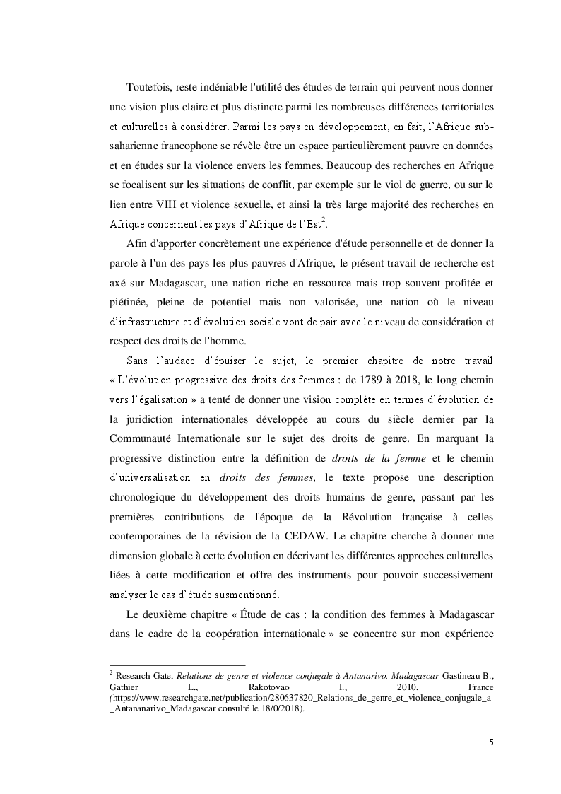 Anteprima della tesi: La frontière des catégories vulnérables: promouvoir les droits, l’agentivation et le renforcement des capacités pour favoriser la croissance sociale inclusive, Pagina 4