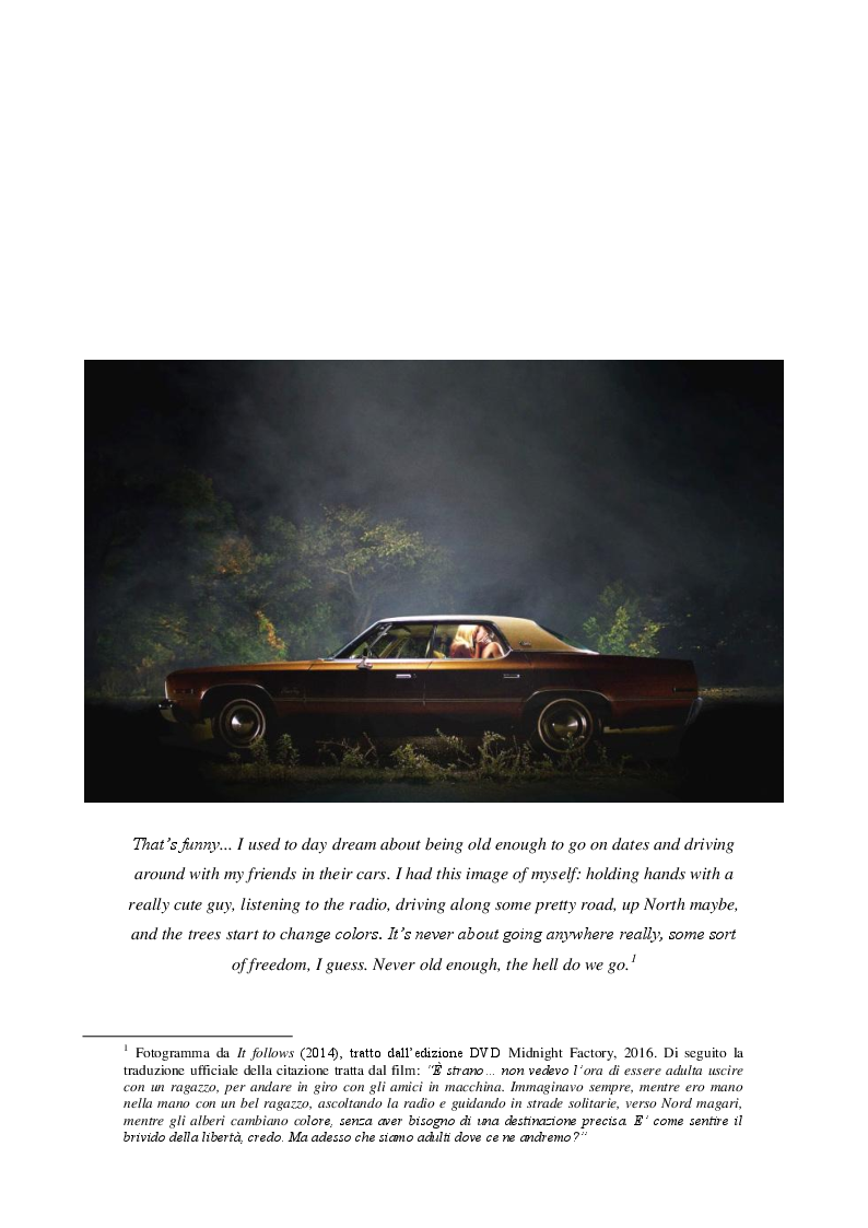 Anteprima della tesi: “It follows” (David R. Mitchell, 2014) ANALISI DI UN INDIE HORROR, Pagina 5