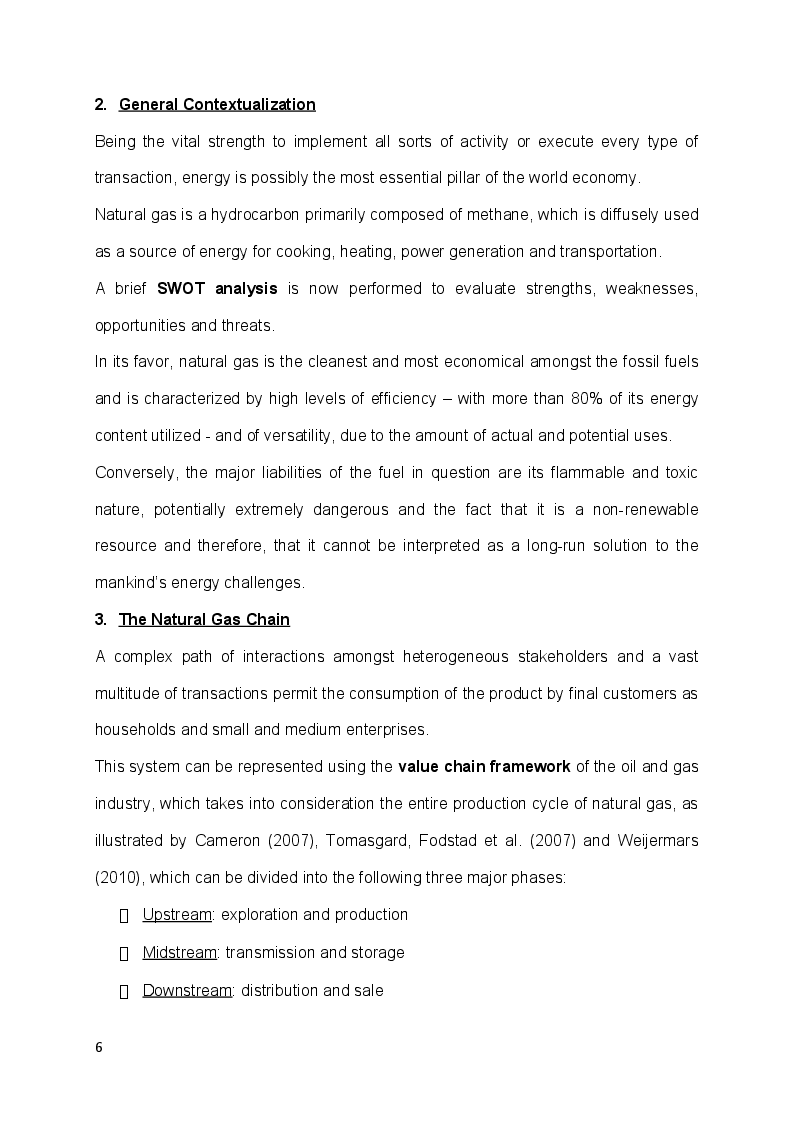 Anteprima della tesi: The Natural Gas Market: from Regulation to Liberalization. The Italian Case., Pagina 4
