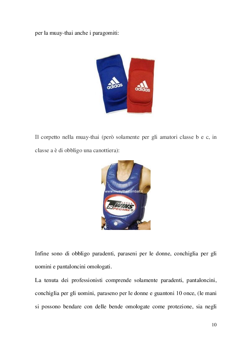 Anteprima della tesi: Metodologia di allenamento per la Kick-boxing e la Muay-thai, Pagina 4