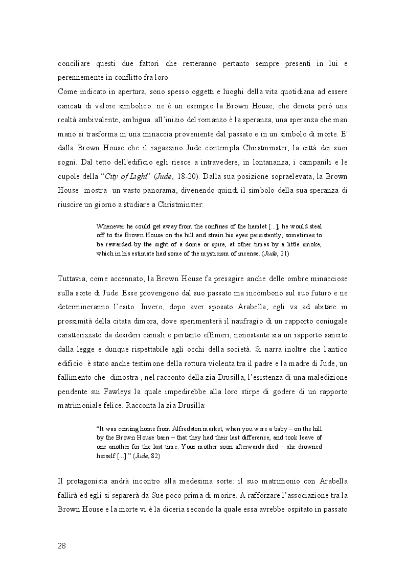 Anteprima della tesi: Geometrie narrative in ''Jude the Obscure'' di Thomas Hardy, Pagina 3
