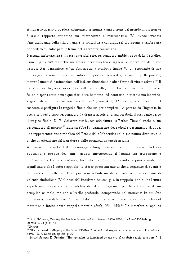 Anteprima della tesi: Geometrie narrative in ''Jude the Obscure'' di Thomas Hardy, Pagina 5