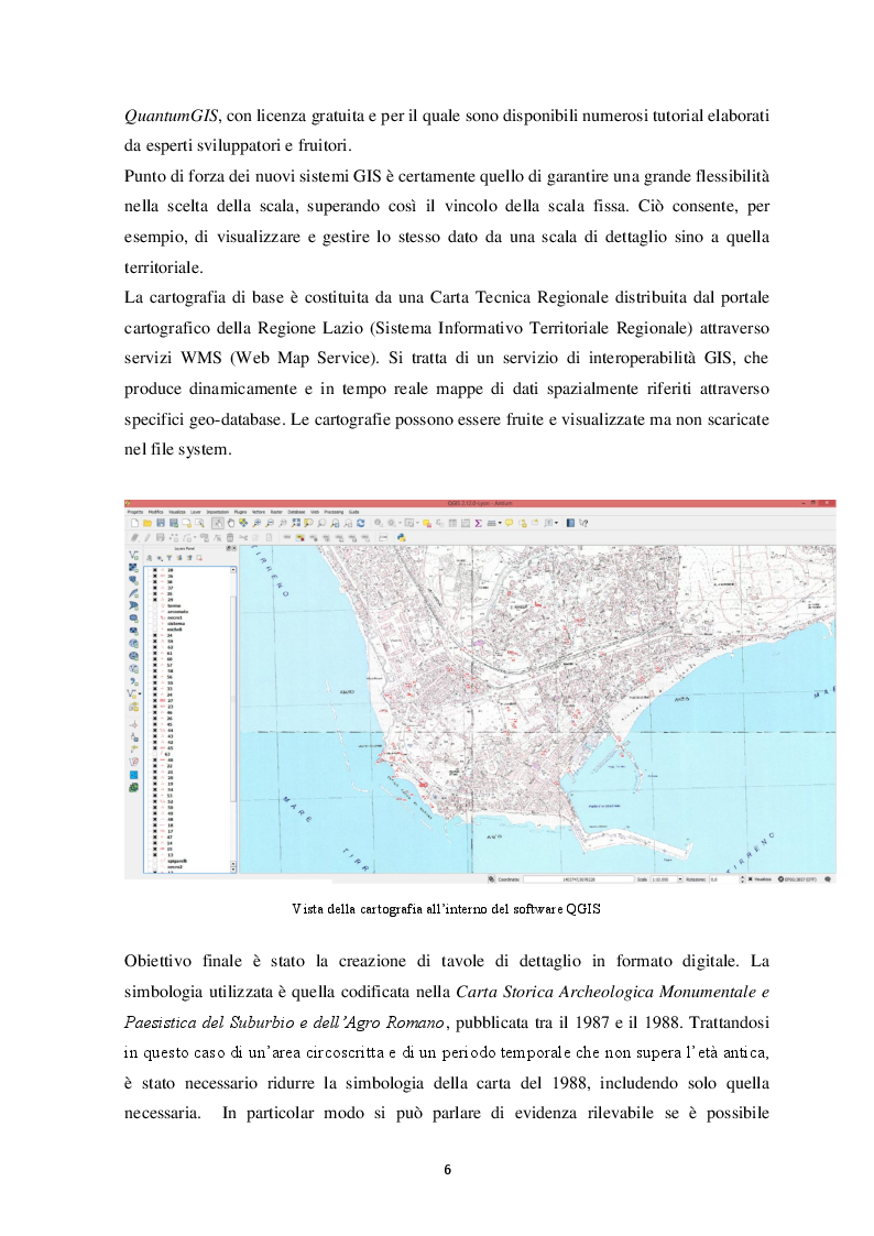 Anteprima della tesi: Contributo alla carta archeologica di Antium, Pagina 6