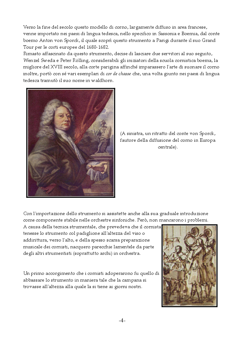 Anteprima della tesi: I Concerti Per Corno Di Wolfgang Amadeus Mozart, Pagina 5