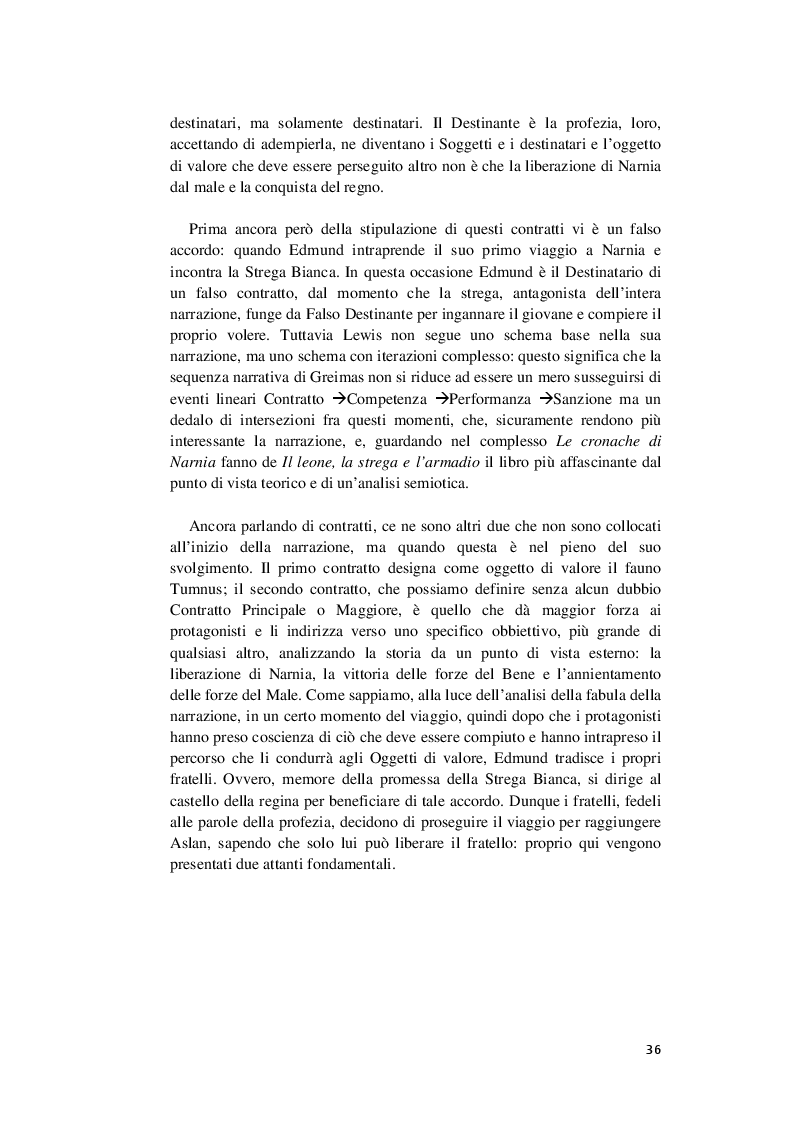 Anteprima della tesi: Ai confini della fiaba - Indagine su Le Cronache di Narnia, Pagina 4