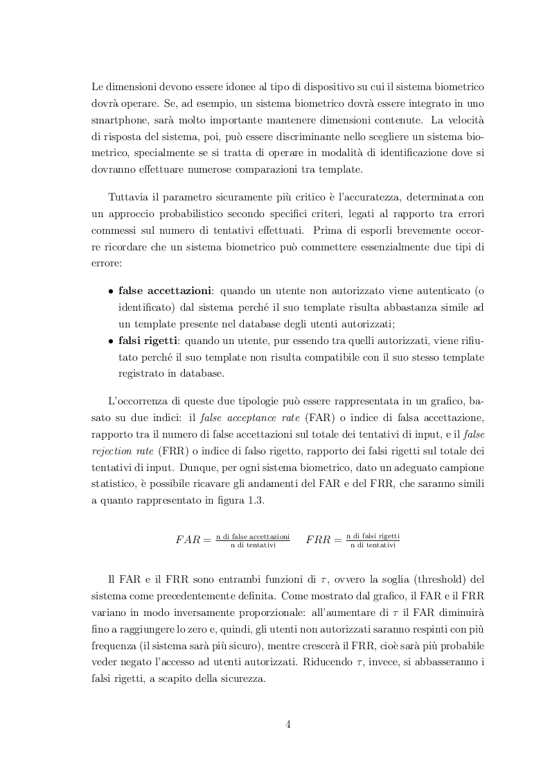 Estratto dalla tesi: Classificazione di volti mediante sistemi biometrici multimodali