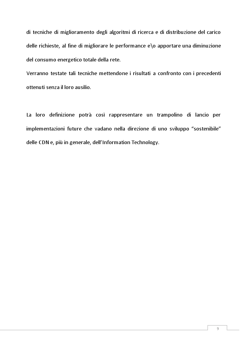 Anteprima della tesi: Definizione di una politica di gestione di Green Content Delivery Network (CDN), Pagina 5