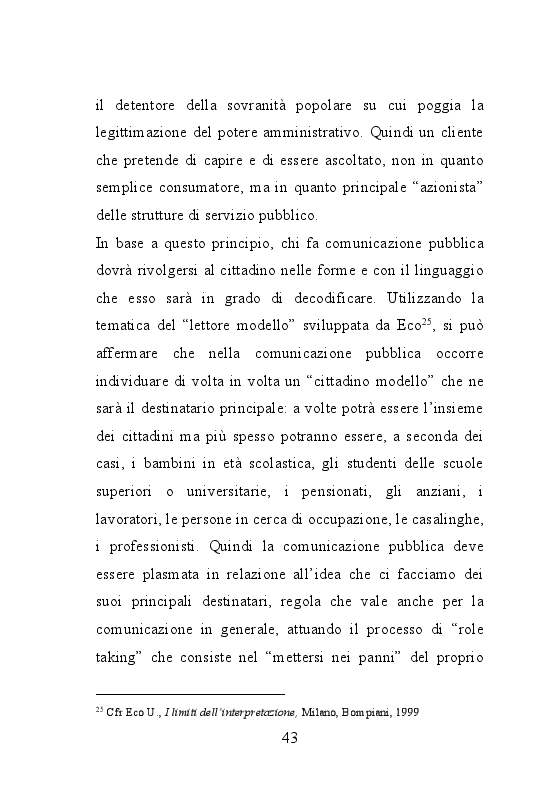 Anteprima della tesi: Trame burocratiche. Luci ed ombre dei testi amministrativi, Pagina 11