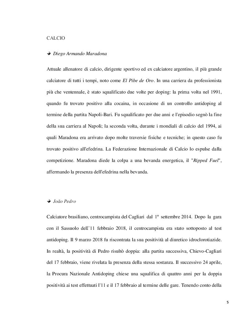 Anteprima della tesi: Doping ed eritropoietina: effetti sull'organismo e rivelazione nei liquidi biologici, Pagina 5