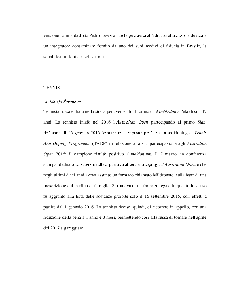 Anteprima della tesi: Doping ed eritropoietina: effetti sull'organismo e rivelazione nei liquidi biologici, Pagina 6