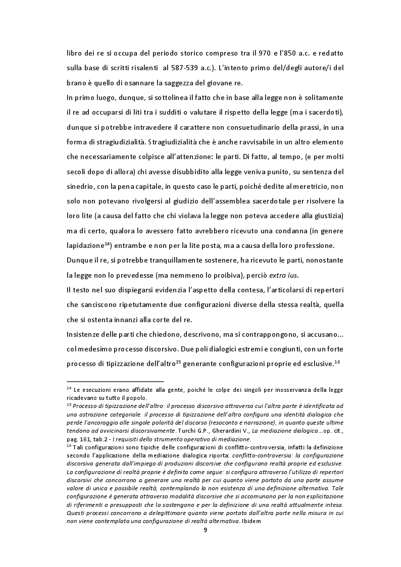 Estratto dalla tesi: Mediazione: costrutto in fieri. Breve analisi del testo prodotto dal polo dialogico del legislatore