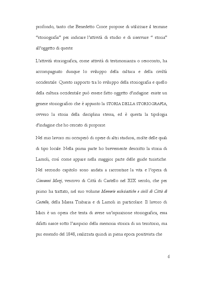 Anteprima della tesi: La Storiografia sulla Massa Trabaria con particolare riferimento dell'Abbazia Benedettina di San Michele Arcangelo di Lamoli, Pagina 3