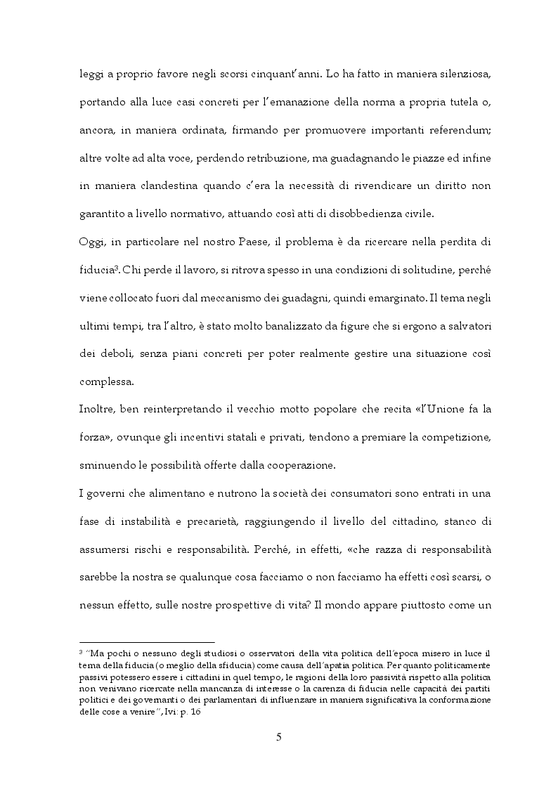 Anteprima della tesi: Tra Italia ed Europa: riforme del mercato del lavoro e governo della precarietà, Pagina 3
