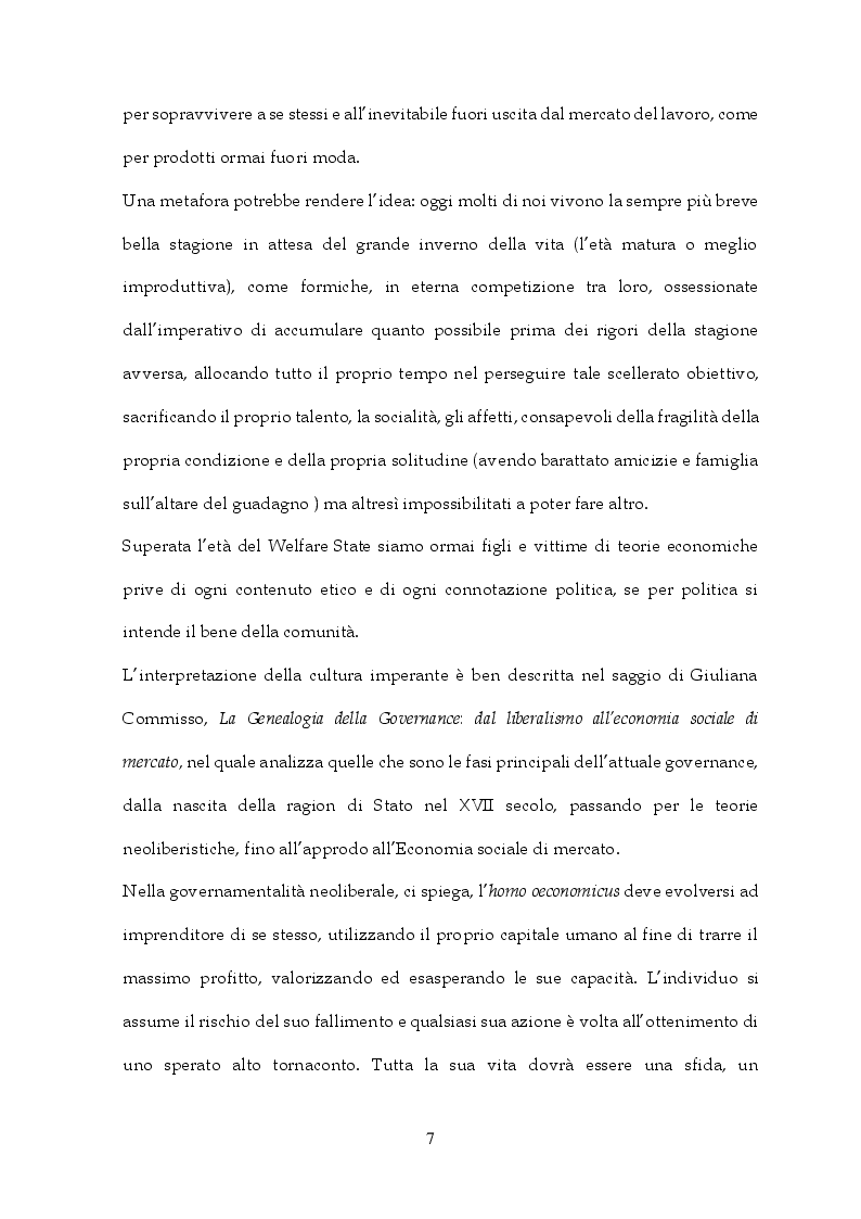 Anteprima della tesi: Tra Italia ed Europa: riforme del mercato del lavoro e governo della precarietà, Pagina 5