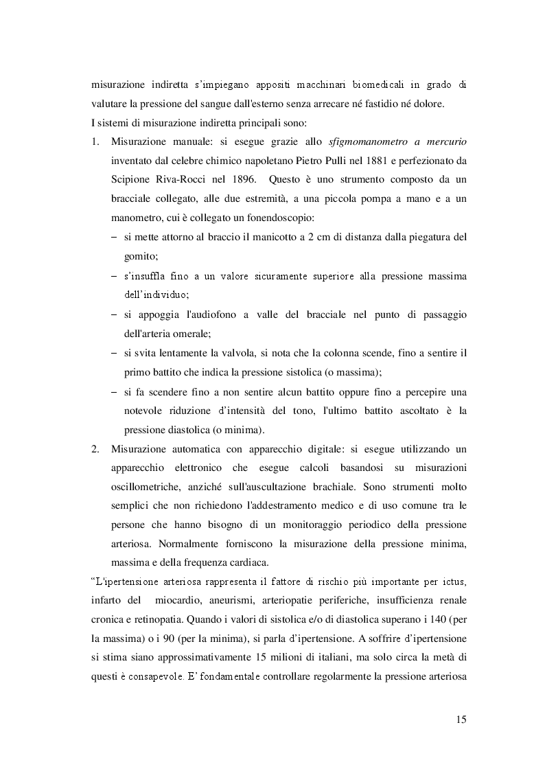 Estratto dalla tesi: L'attività fisica come prevenzione primaria dell'ipertensione arteriosa essenziale