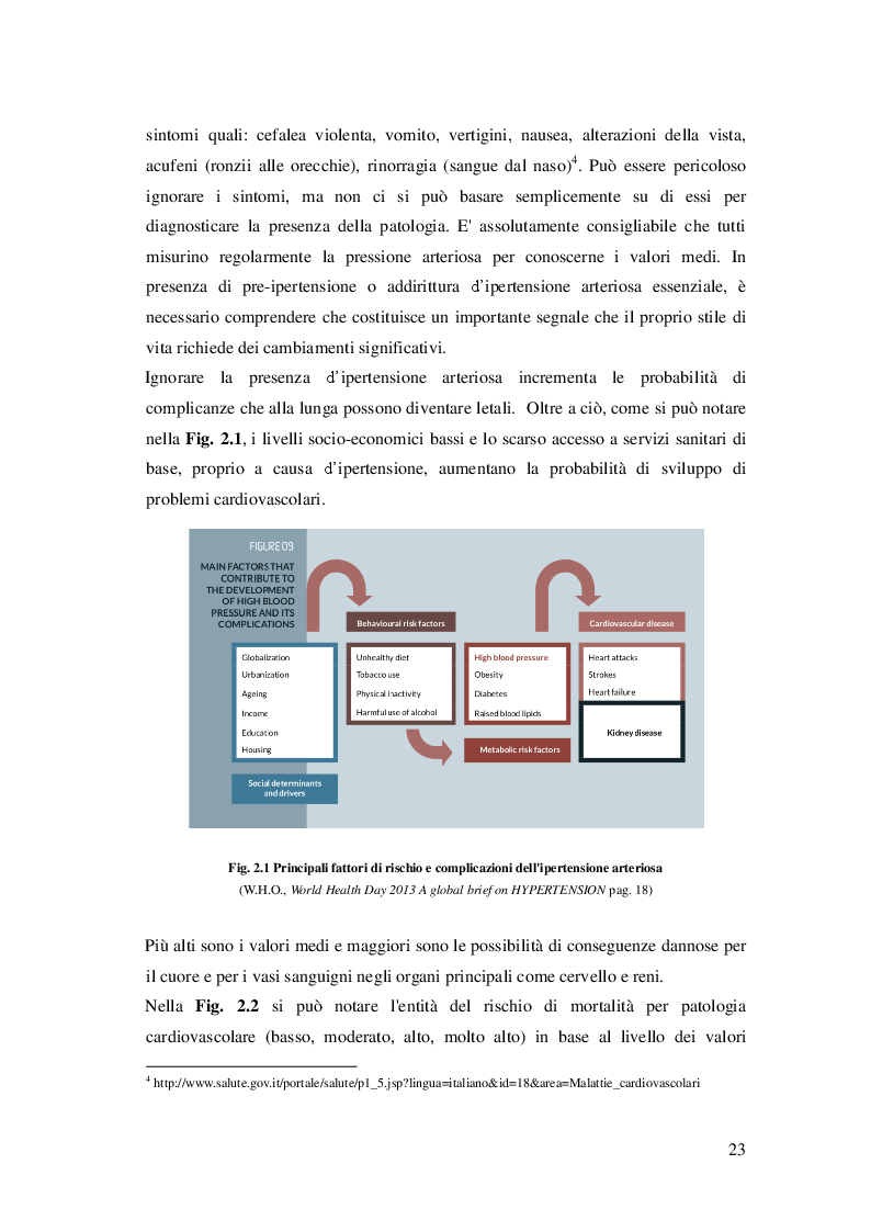 Anteprima della tesi: L'attività fisica come prevenzione primaria dell'ipertensione arteriosa essenziale, Pagina 4