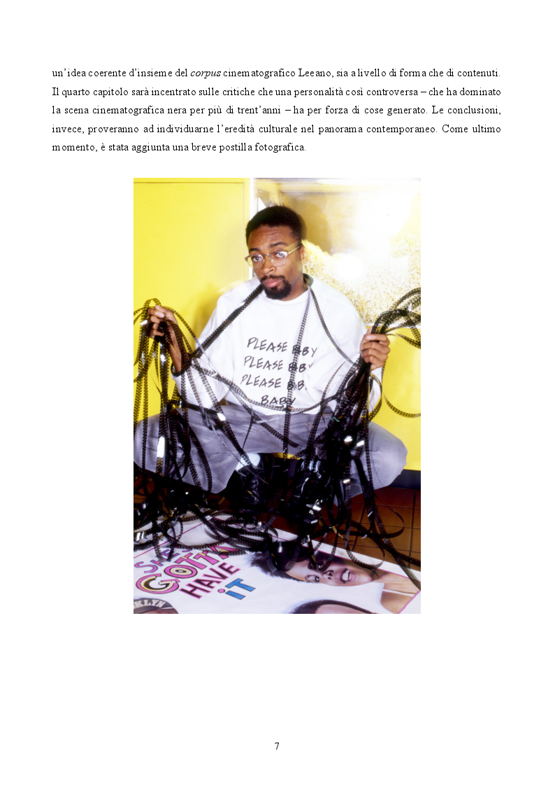 Anteprima della tesi: ''By Any Means Necessary'': La narrazione della Blackness in Spike Lee, Pagina 5