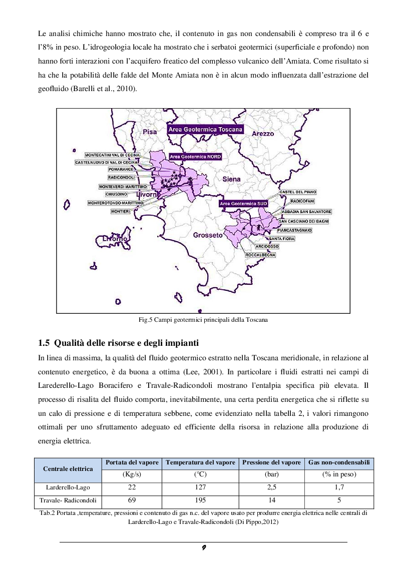 Anteprima della tesi: Geotermia per la climatizzazione: analisi del test di risposta termica e ruolo della componente geologica per un impinanto a sonde verticali ubicato nella città di grosseto, Pagina 5