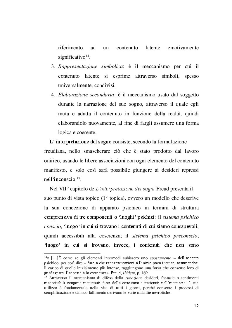 Estratto dalla tesi: DREAMING STUFF: Shakespeare e Bion a confronto
