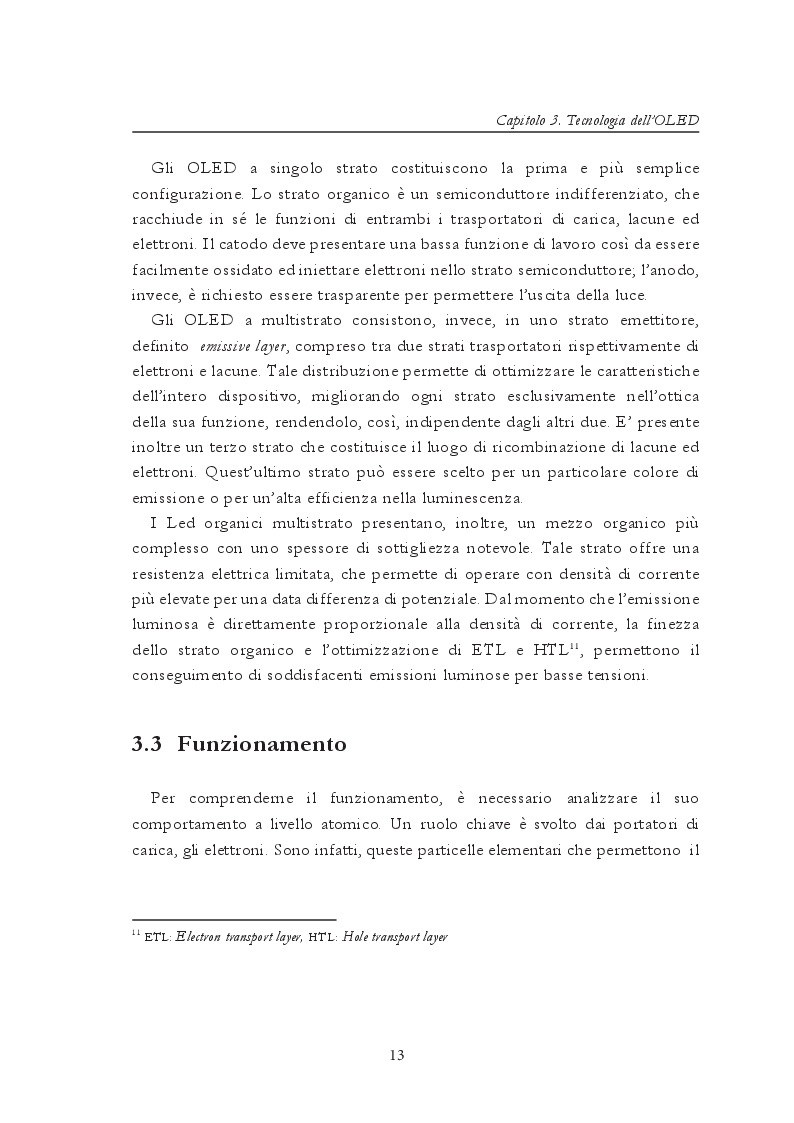 Estratto dalla tesi: Roled. Sviluppo di un dispositivo Oled per la creazione di luce ausiliaria e d’emergenza adattabile