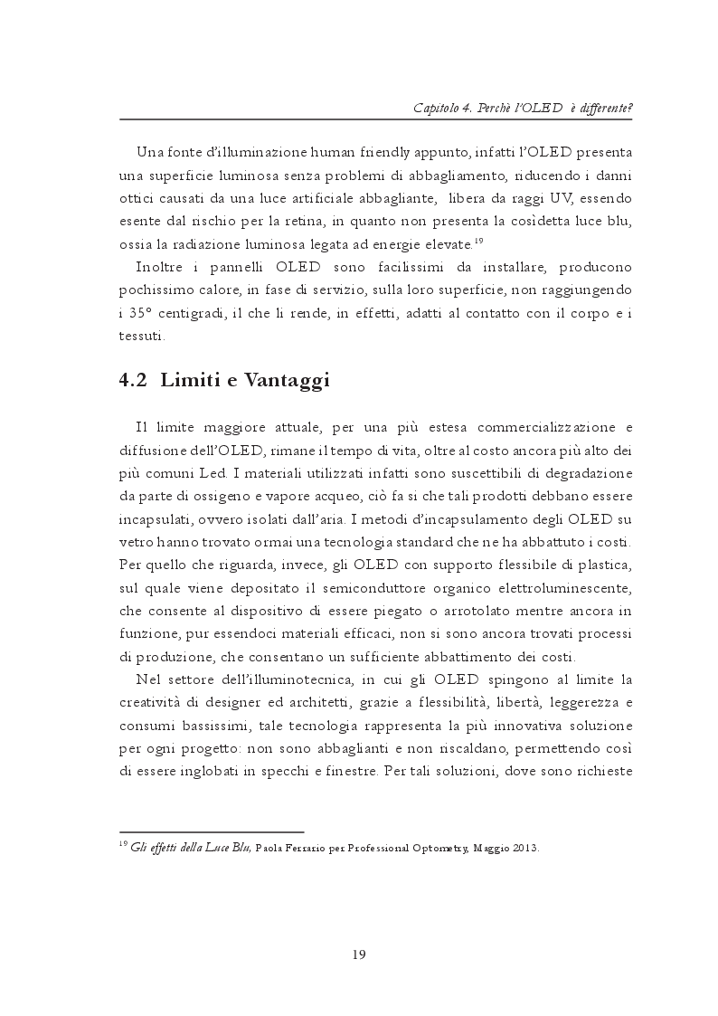 Anteprima della tesi: Roled. Sviluppo di un dispositivo Oled per la creazione di luce ausiliaria e d’emergenza adattabile, Pagina 3