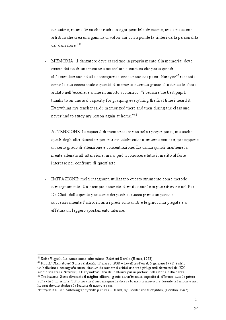 Anteprima della tesi: Giocodanza, imparare giocando, Pagina 4