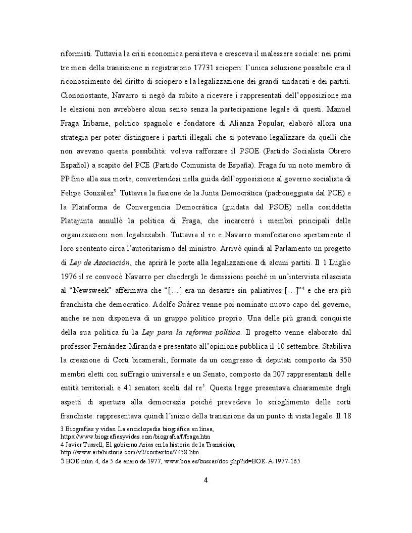Anteprima della tesi: La giustizia di transizione: amnistia e memoria storica nella Spagna contemporanea, Pagina 5