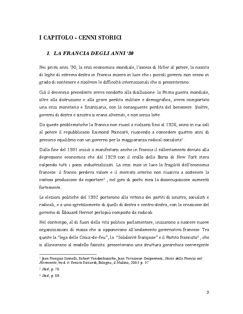 Anteprima della tesi: Racconti di vita di un artista clandestino: la disfatta della Francia attraverso la penna di Jean Bruller, Pagina 4