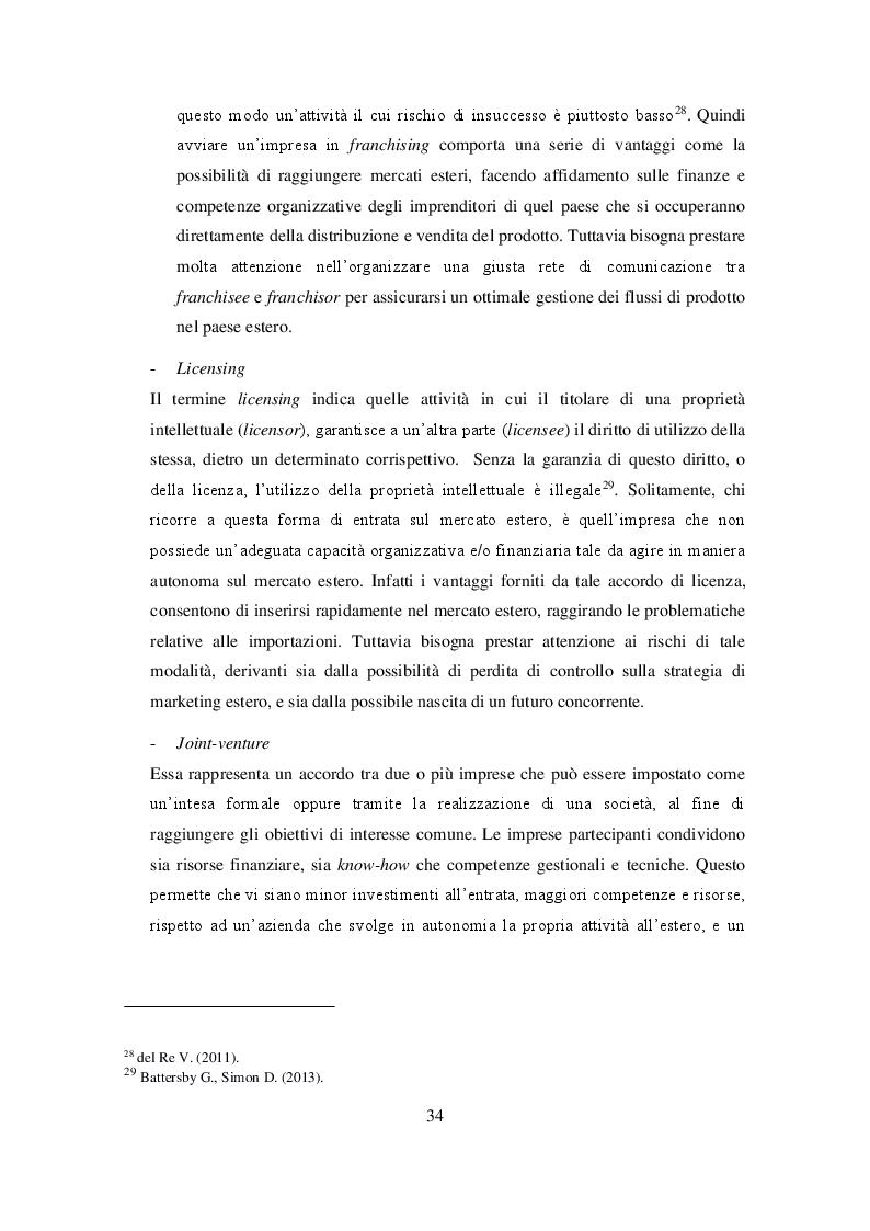 Anteprima della tesi: Ruolo delle Camere di Commercio nell'internazionalizzazione delle imprese agroalimentari, Pagina 6