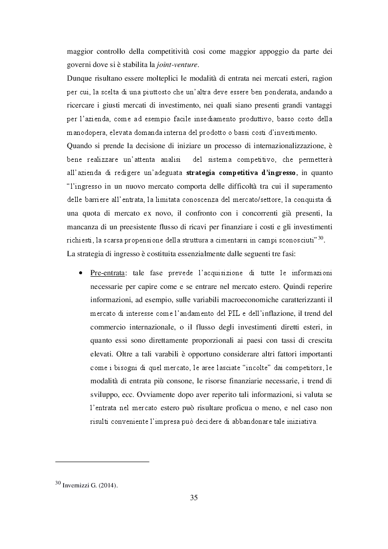 Anteprima della tesi: Ruolo delle Camere di Commercio nell'internazionalizzazione delle imprese agroalimentari, Pagina 7