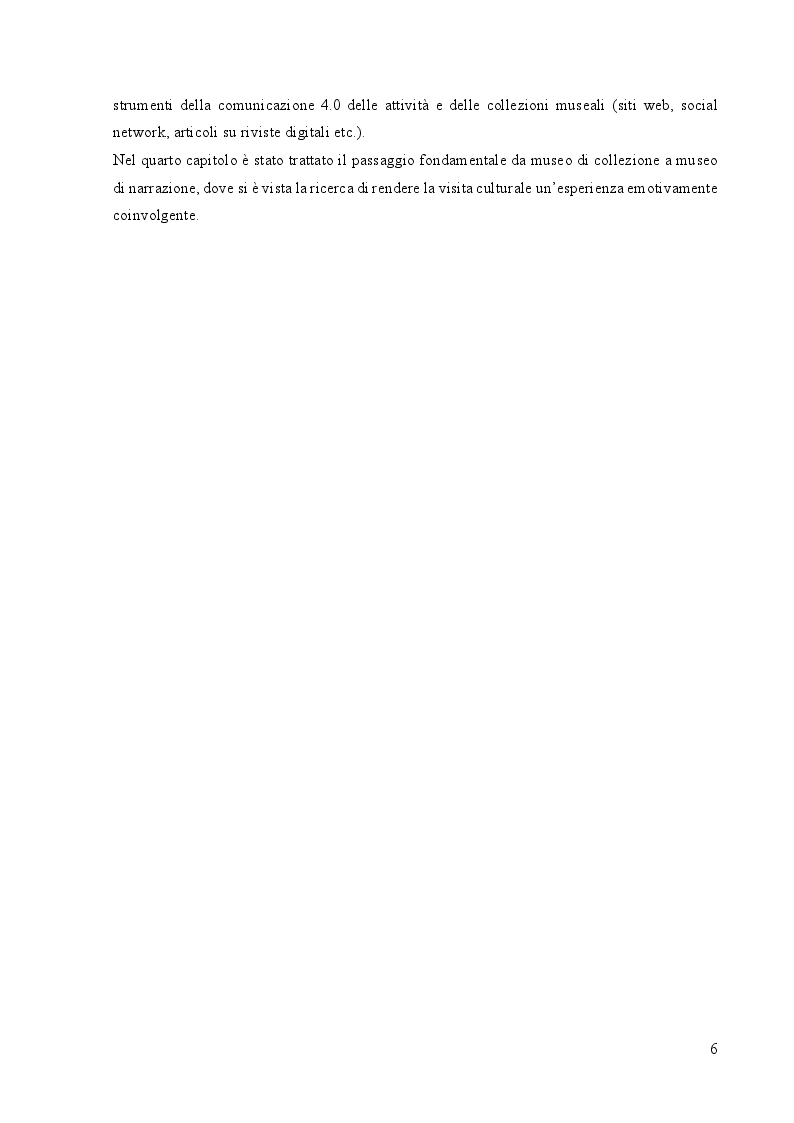 Anteprima della tesi: Storytelling digitale e nuove forme di fruizione per il Museo 4.0, Pagina 3