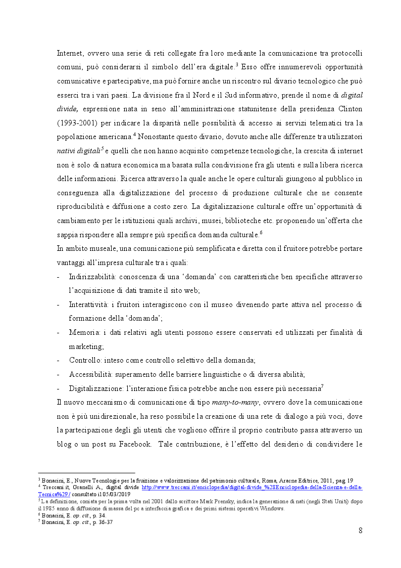 Anteprima della tesi: Storytelling digitale e nuove forme di fruizione per il Museo 4.0, Pagina 5