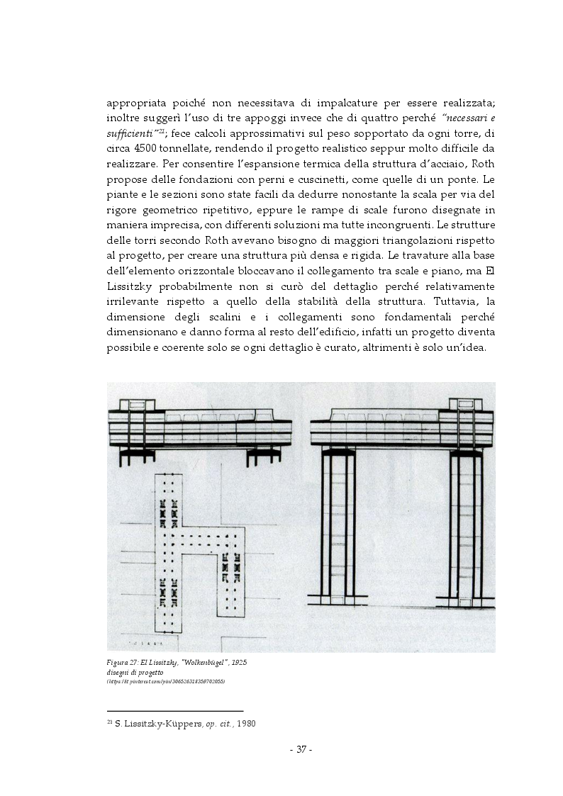 Anteprima della tesi: Analisi e rappresentazione del grattacielo orizzontale: El Lissitzky e il progetto del Wolkenbugel a Mosca (1923-1925), Pagina 6