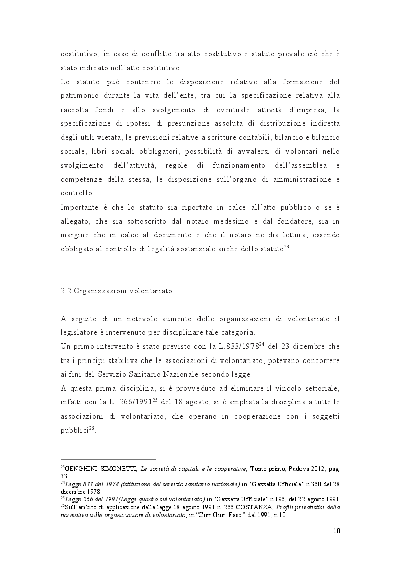 Estratto dalla tesi: La Riforma del Terzo Settore: L'Impresa Sociale