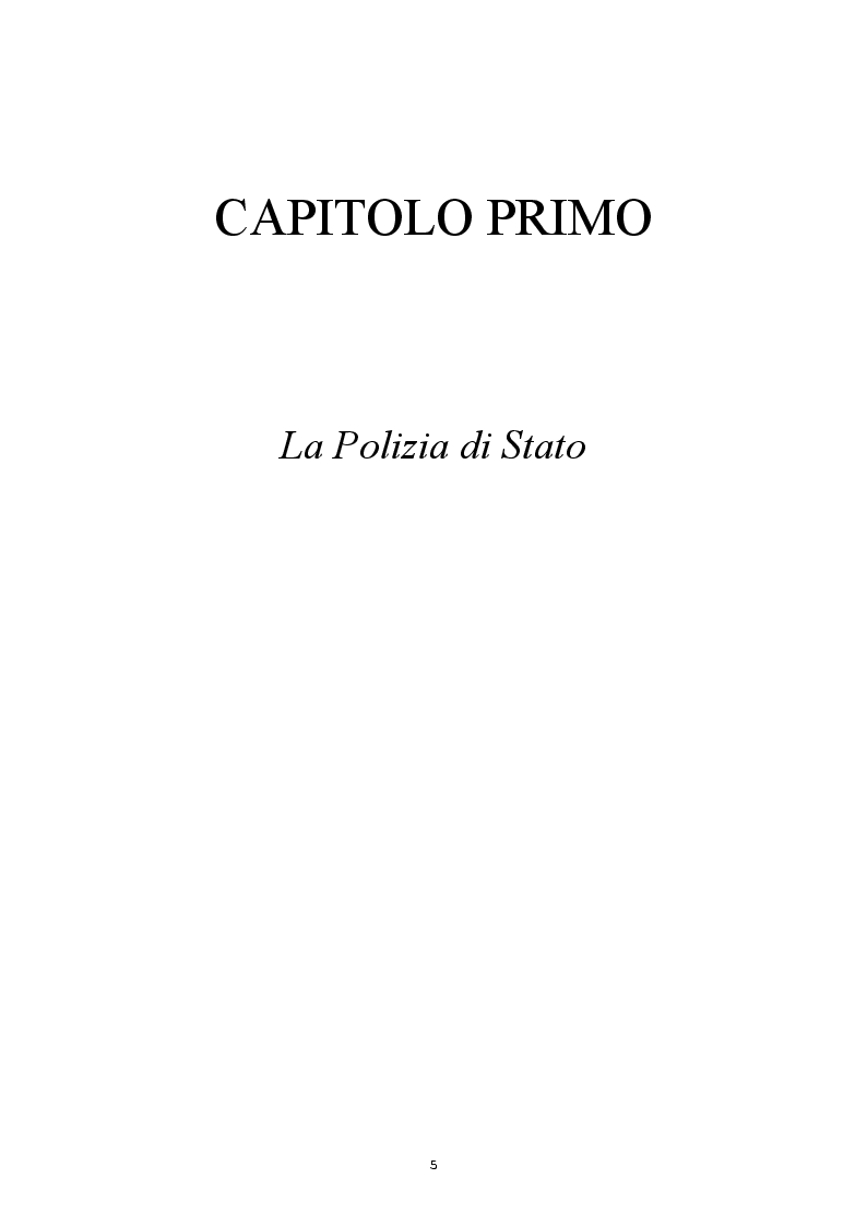 Anteprima della tesi: Il ruolo del sindacato a 20 anni dalla riforma della Polizia di Stato, Pagina 2