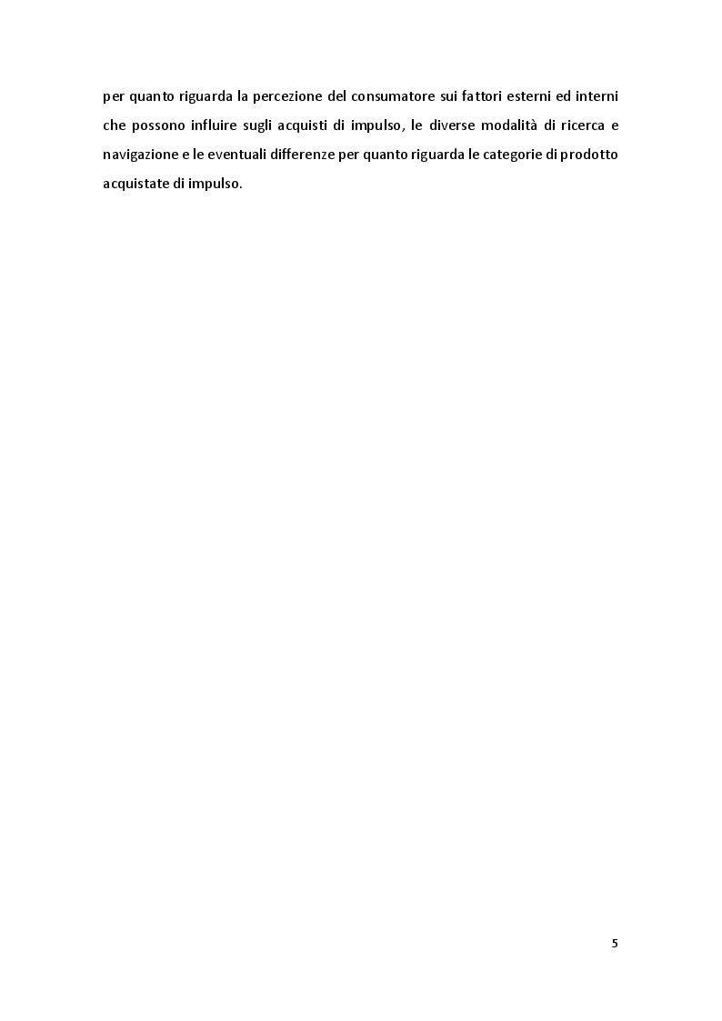 Anteprima della tesi: Online Grocery: acquisti di impulso e ruolo del device, Pagina 4