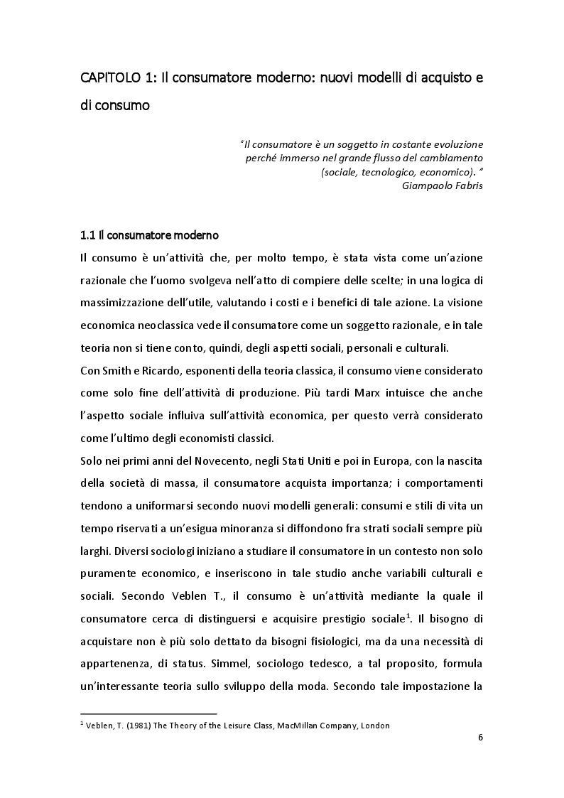 Anteprima della tesi: Online Grocery: acquisti di impulso e ruolo del device, Pagina 5
