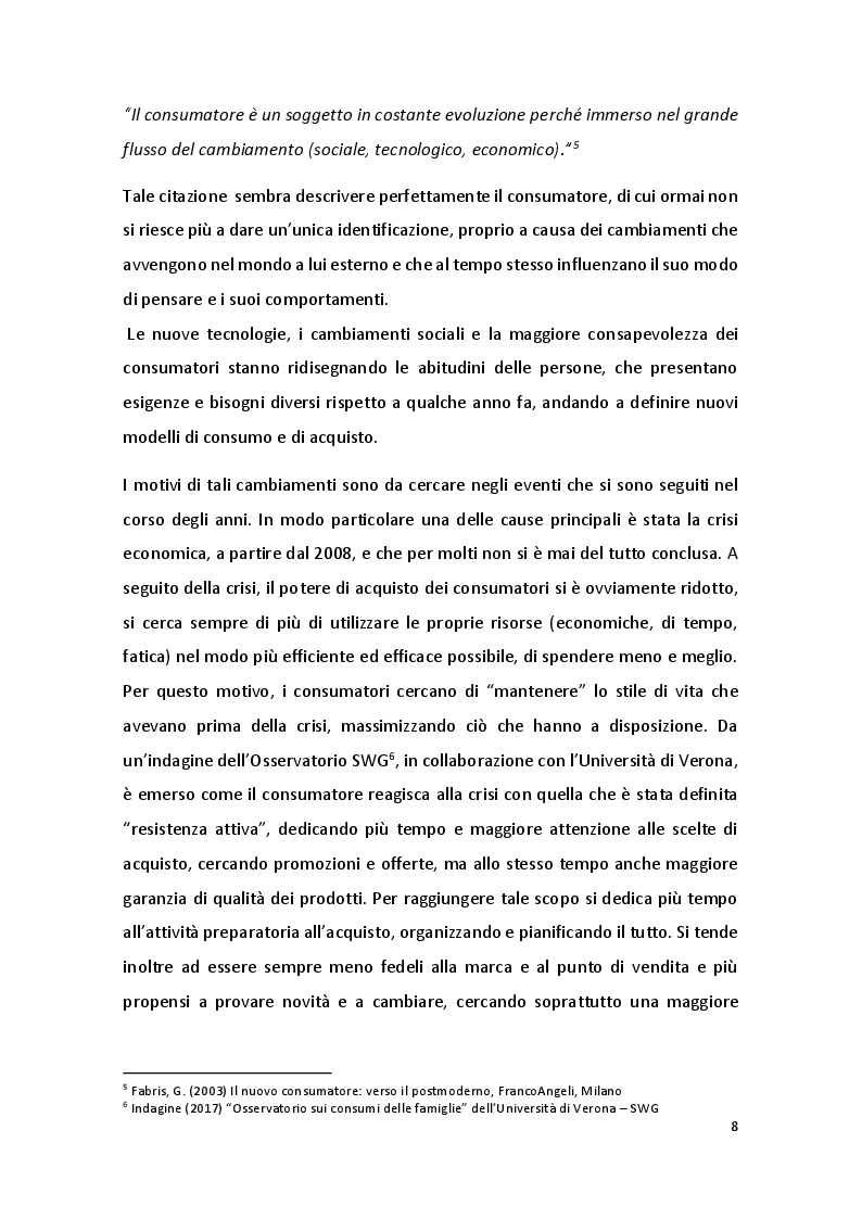 Anteprima della tesi: Online Grocery: acquisti di impulso e ruolo del device, Pagina 7