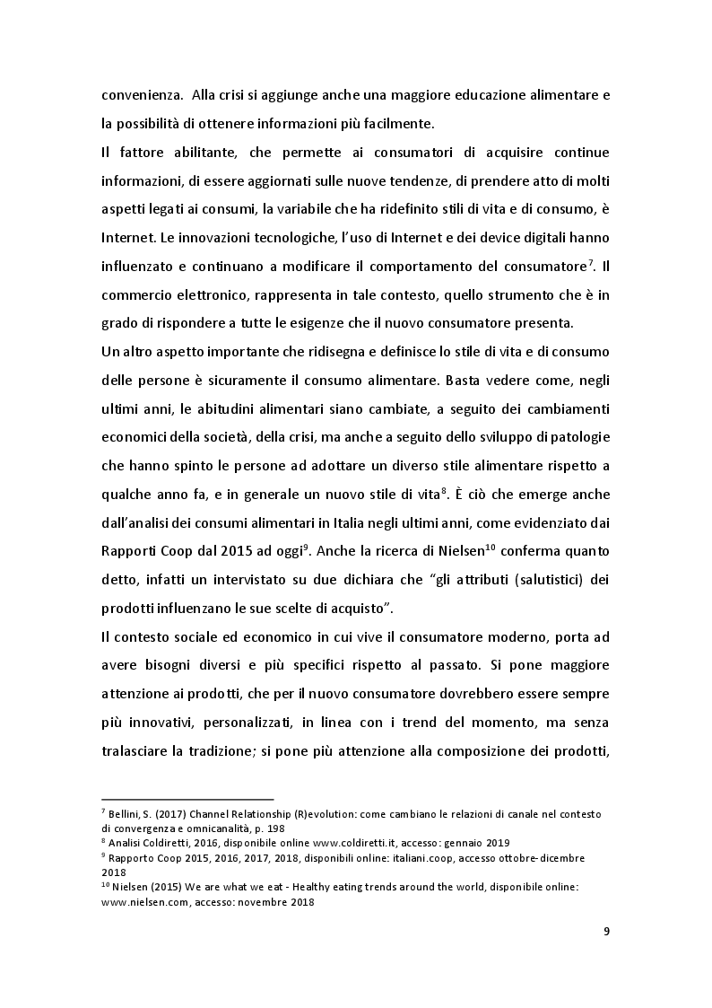 Anteprima della tesi: Online Grocery: acquisti di impulso e ruolo del device, Pagina 8
